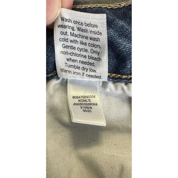 So Brand Jean Shorts Hi Rise Shorties 25 W Size 1 Cuffed Denim Juniors Cut Off - Picture 5 of 7